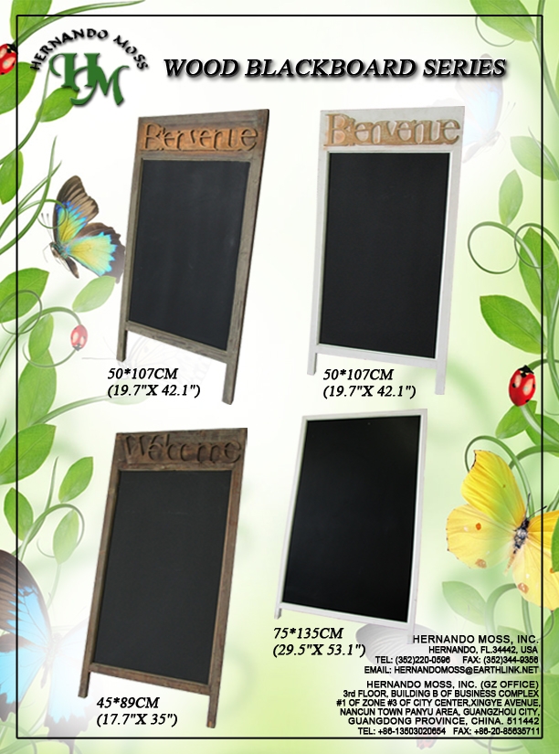 Wood Blackboard Series