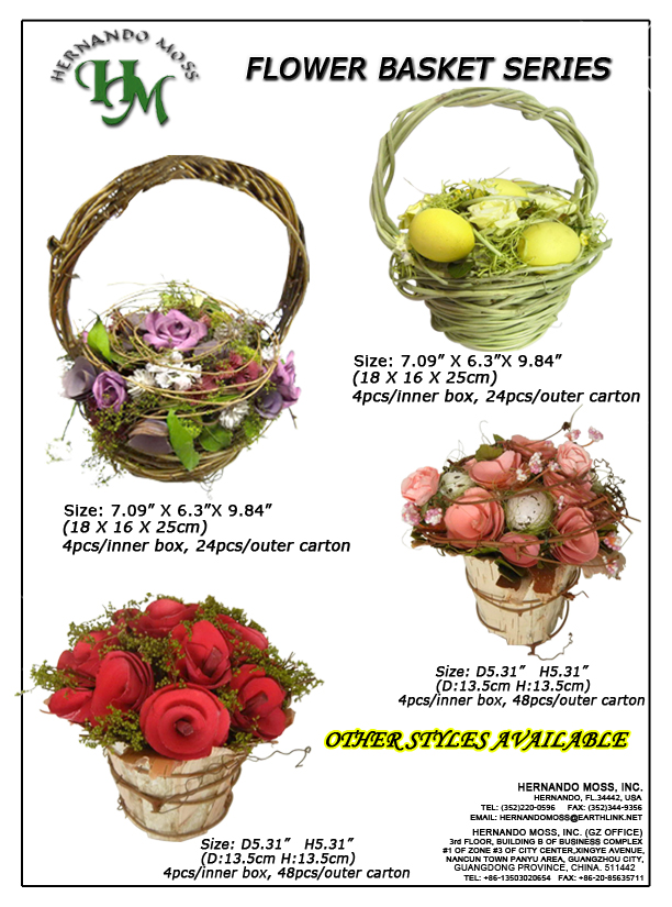 FLOWER BASKETS SERIES