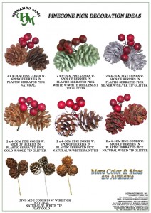 PINE CONE PICKS 1